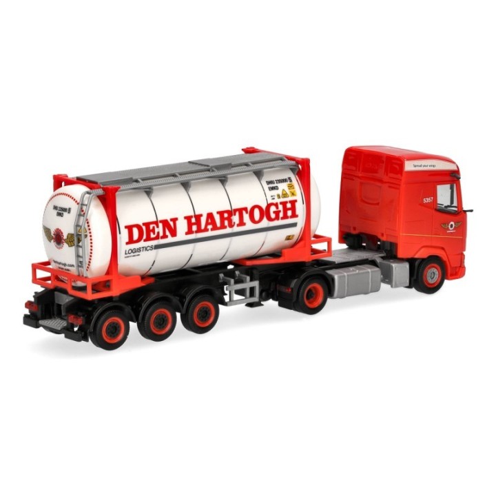 Herpa DAF XG Swapcontainer-sættevognstræk Den Hartogh (Niederlande) – produktbillede 2