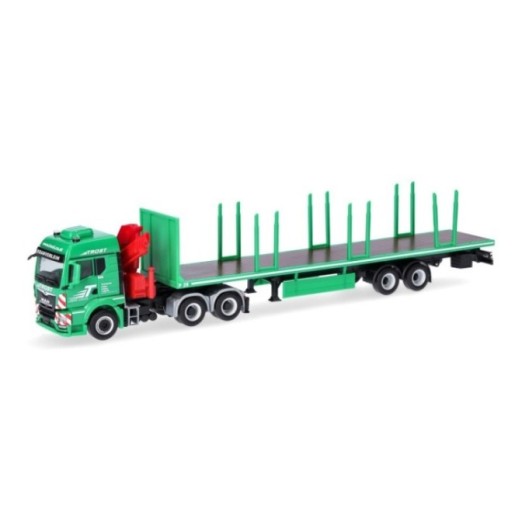 Herpa MAN TGS TM Rungen-sættevognstræk Trost (Österreich)