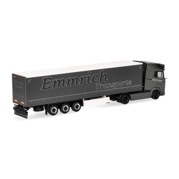 Herpa DAF XG+ gardintrailer-sættevognstræk Emmrich Transporte – produktbillede 2