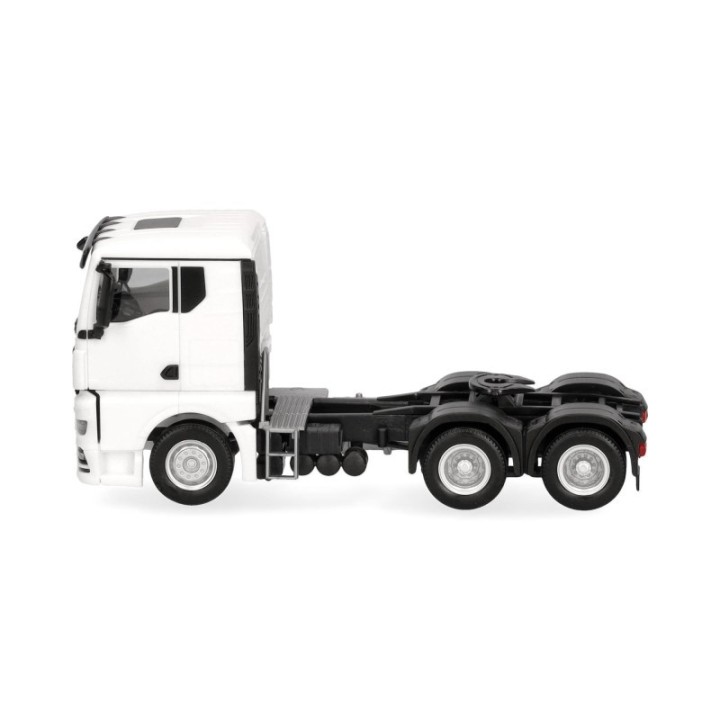 Herpa MAN TGX GN trækker 3-akslet hvid – produktbillede 4