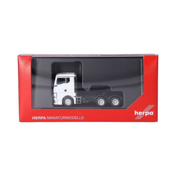 Herpa MAN TGX GN trækker 3-akslet hvid – produktbillede 5