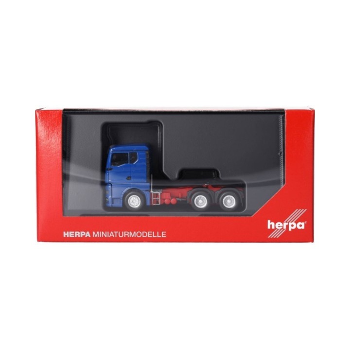 Herpa MAN TGX GN trækker 3-akslet blå – produktbillede 5