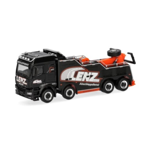 Herpa MAN TGS TM Empl Bison Bergekøretøj Lenz