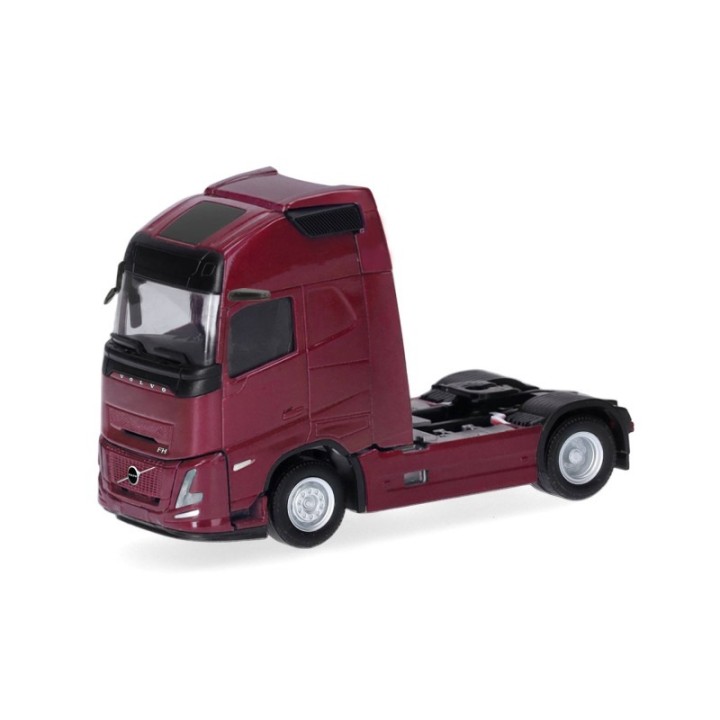Herpa Volvo FH Aero Globetrødter XL trækker 2-akslet purpurrød