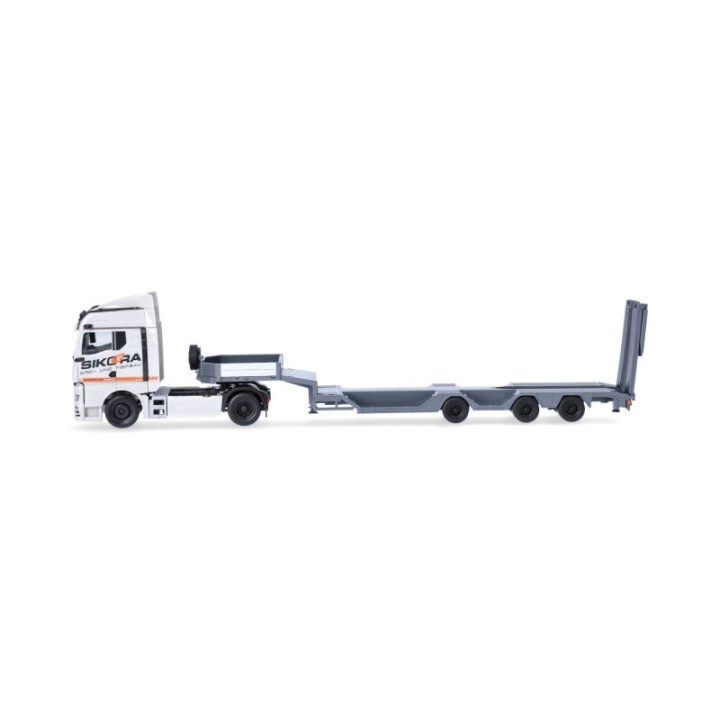 Herpa MAN TGX GM Semitieflade-sættevognstræk Sikora/Trucker Babe Cindy (Niedersachsen/Seevetal-Lindhorst) – produktbillede 4