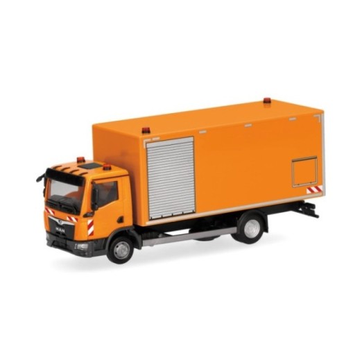 Herpa MAN TGL CC Koffer-LKW Fahrbahnreinigung
