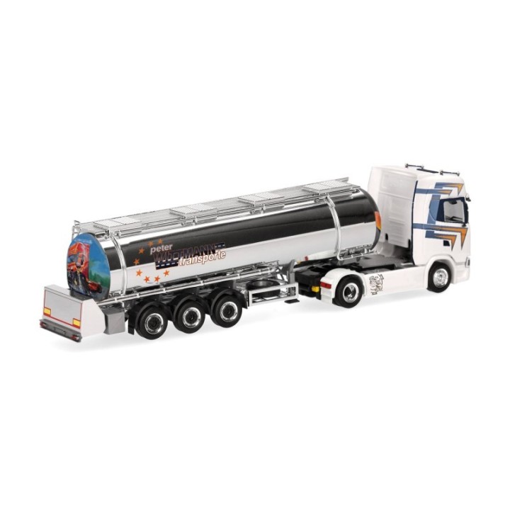 Herpa Scania CS 20 HD Chromtank-sættevognstræk Wittmann Transport (Bayern/Kammerstein) – produktbillede 2