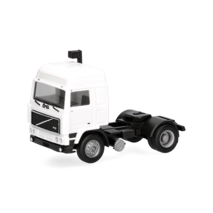 Herpa Volvo F10 Globetrødter trækker 2-akslet hvid
