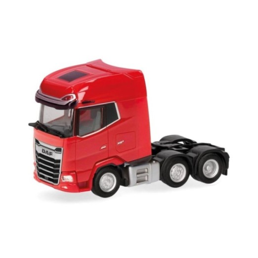 Herpa DAF XG+ facelift trækker 3-akslet (6x2) hellrød
