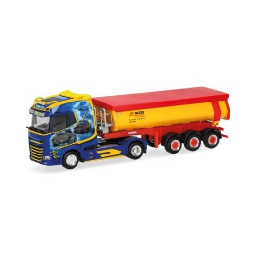 Herpa DAF XG Rundmulden-sættevognstræk Joker Trucks