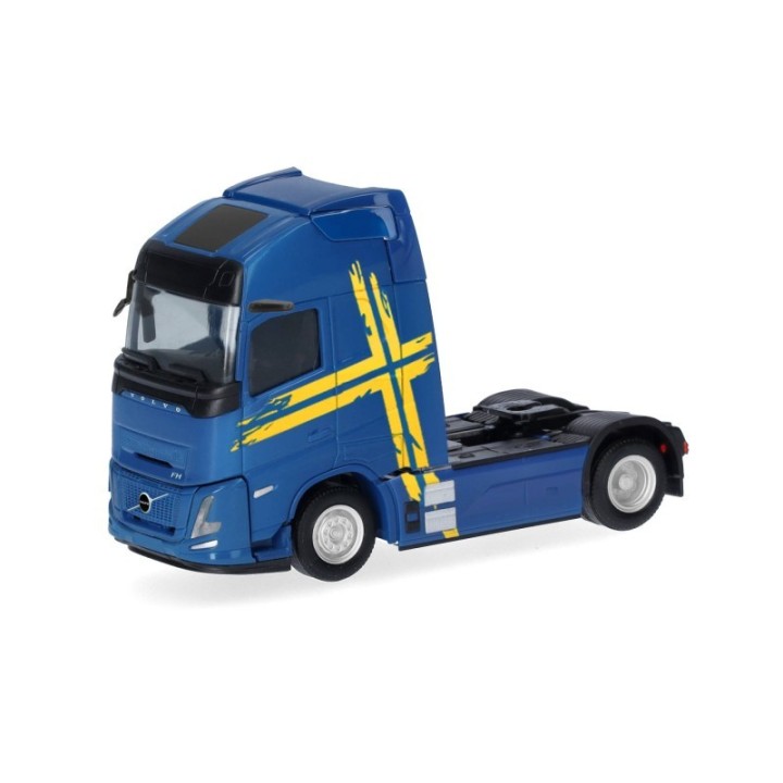 Herpa Volvo FH Aero GL XL Electric trækker 2-akslet blå