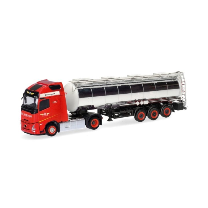 Herpa Volvo FH Aero GL XL Tank-sættevognstræk Den Hartogh (NL)