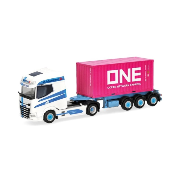 Herpa DAF XG+ Container-sættevognstræk Wiek Spedition - ONE