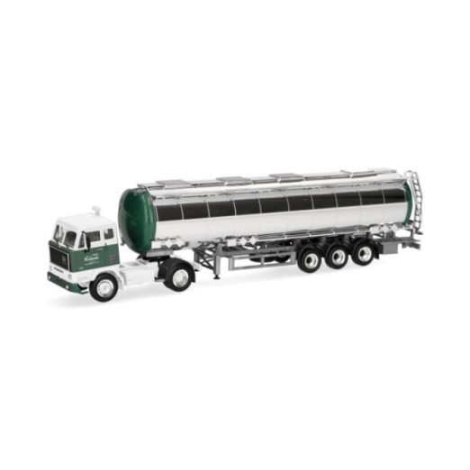 Herpa Volvo F89 Chromtank-sættevognstræk Kralowetz (A)