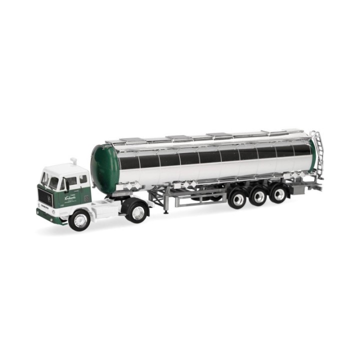 Herpa Volvo F89 Chromtank-sættevognstræk Kralowetz (A)
