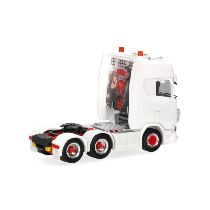 Herpa Scania CS 20 højt tag gardintrailer-sættevognstræk Coles & Sons (GB) – produktbillede 2