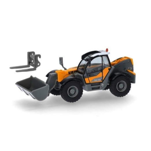 Herpa Liebherr Teleskoplader T60-9S kommunalorange
