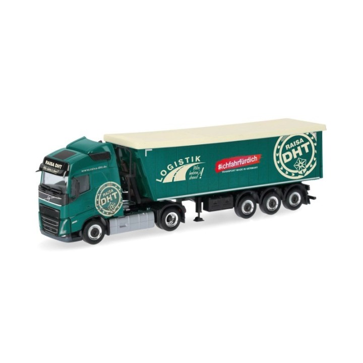 Herpa Volvo FH GL 2020 Stöffelliner-sættevognstræk RAISA DHT