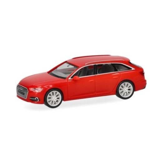 Herpa Audi A6 Avant rød