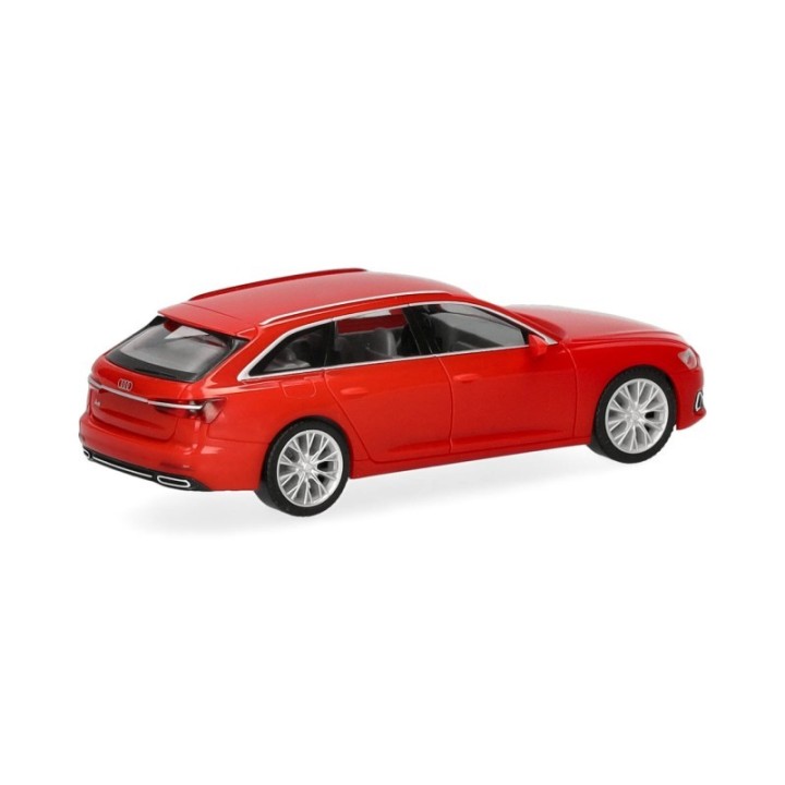 Herpa Audi A6 Avant rød – produktbillede 2