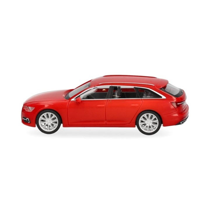 Herpa Audi A6 Avant rød – produktbillede 4