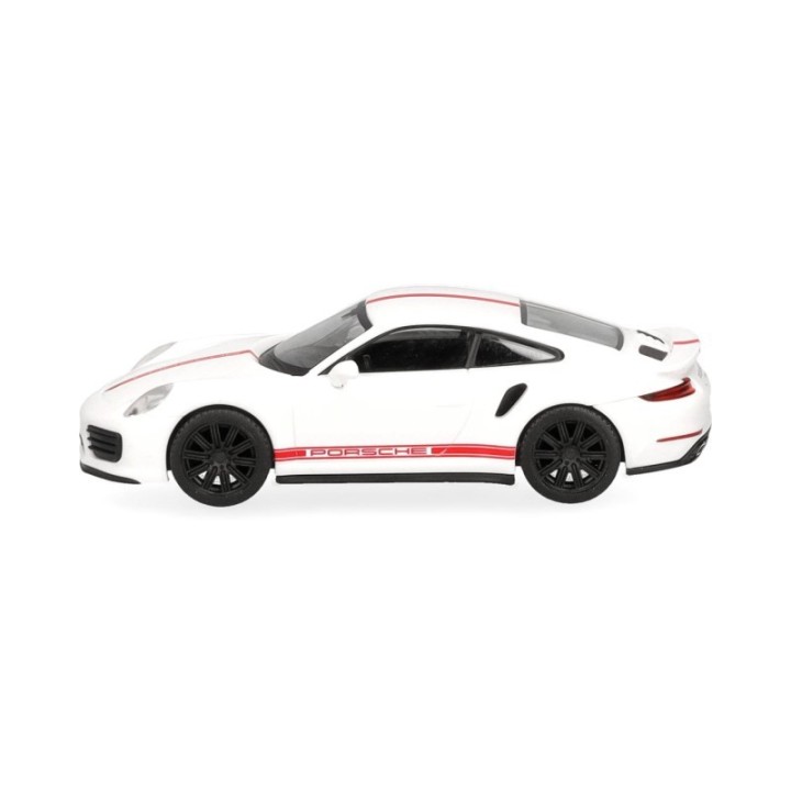 Herpa Porsche 911 (991) Turbo carrarahvid – produktbillede 4