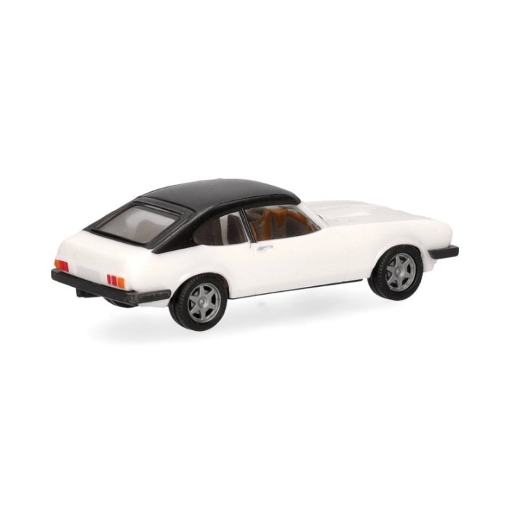 Herpa Ford Capri Vinyldach diamanthvid – produktbillede 2
