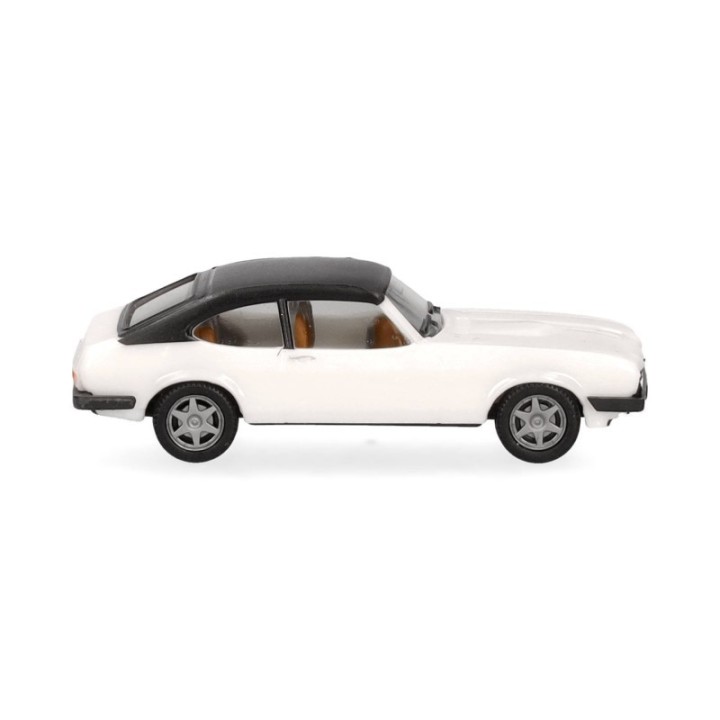 Herpa Ford Capri Vinyldach diamanthvid – produktbillede 3