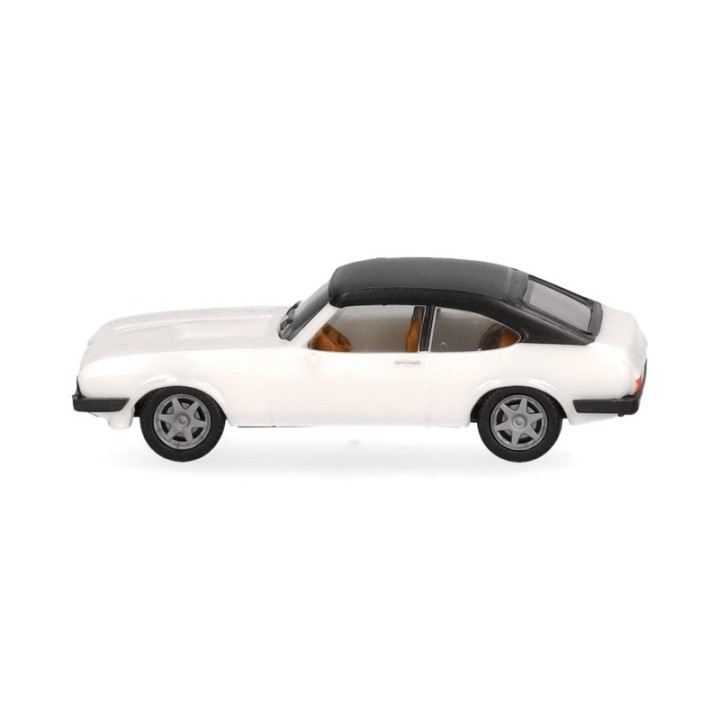 Herpa Ford Capri Vinyldach diamanthvid – produktbillede 4