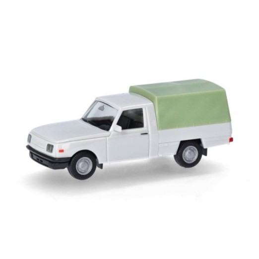 Herpa Wartburg 353 Trans `85 mit presenning lichtgrå