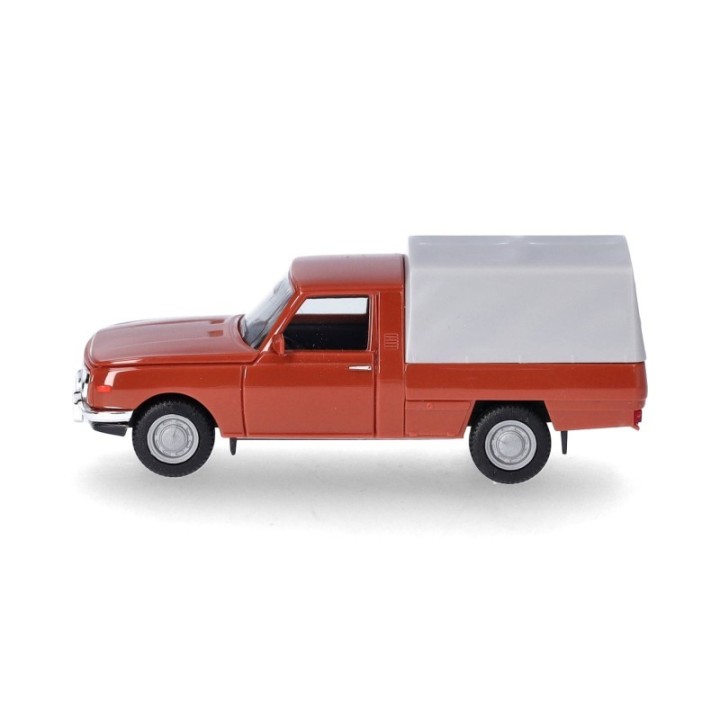Herpa Wartburg 353 Trans `66 mit presenning brun – produktbillede 4