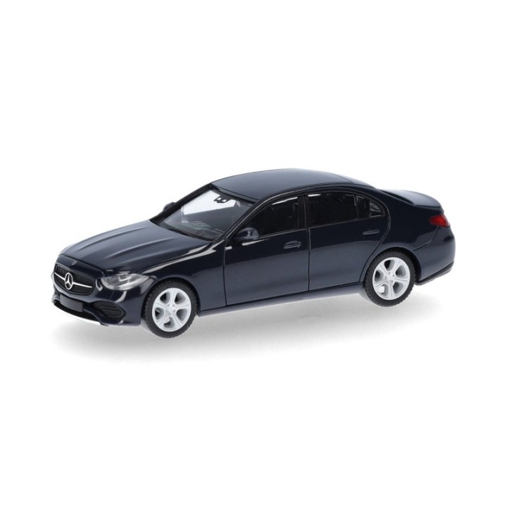 Herpa Mercedes-Benz C-Klasse Limousine dunkelblå