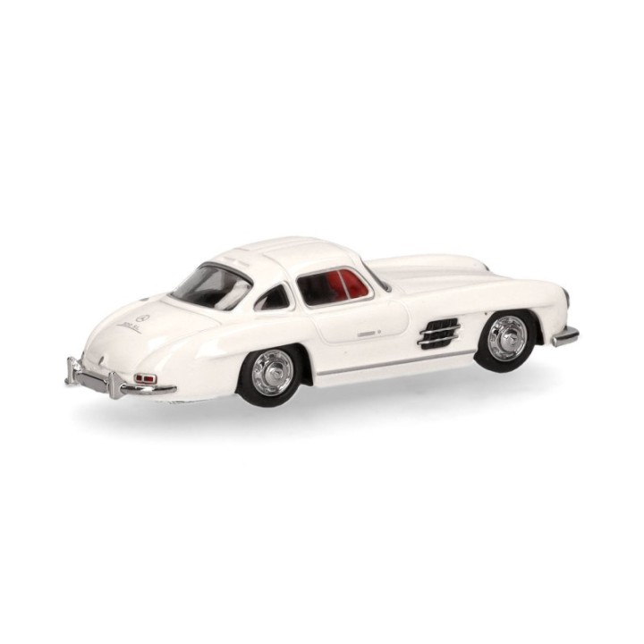 Herpa Mercedes-Benz 300 SL Flügeltürer hvid – produktbillede 2