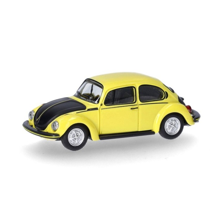 Herpa VW Käfer 1303 Der gul-sorte Renner
