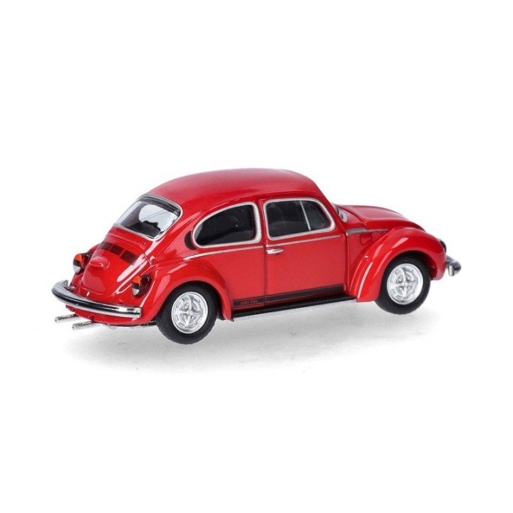 Herpa VW Käfer 1303 CITY ibizarød – produktbillede 2