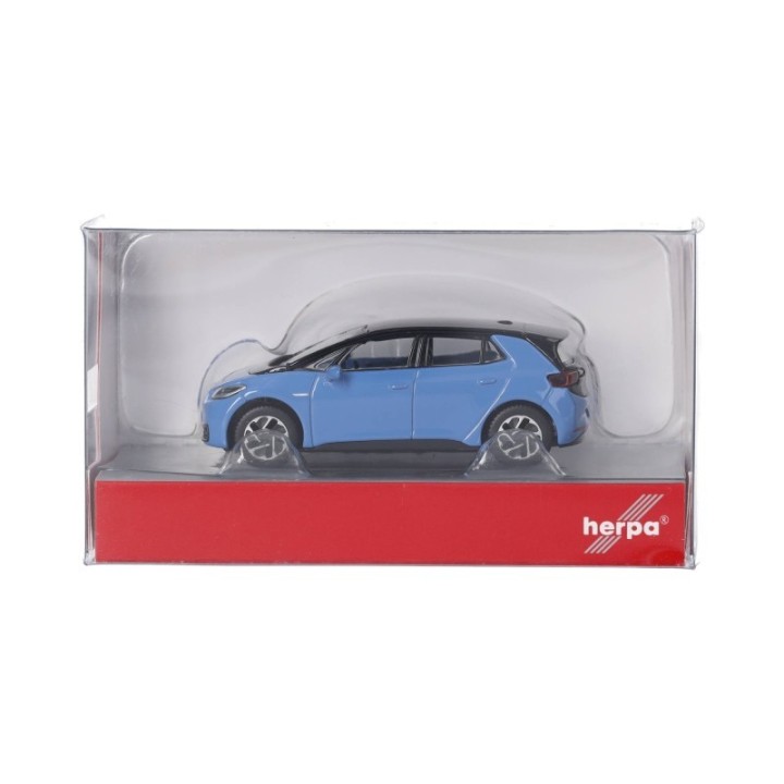 Herpa VW ID. 3 solid ocean blue – produktbillede 5