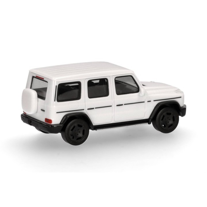Herpa Mercedes-Benz G 580 mit EQ-Technologie (N465) hvid – produktbillede 2
