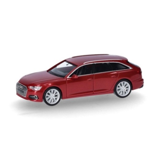 Herpa Audi A6 Avant Tangorød Metallic