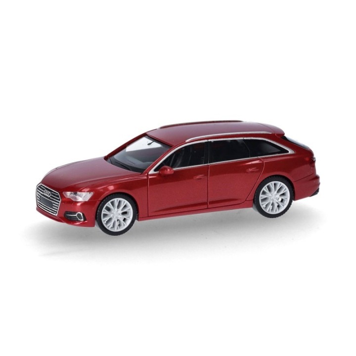 Herpa Audi A6 Avant Tangorød Metallic