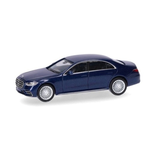 Herpa Mercedes-Benz S-Klasse canvasitblå