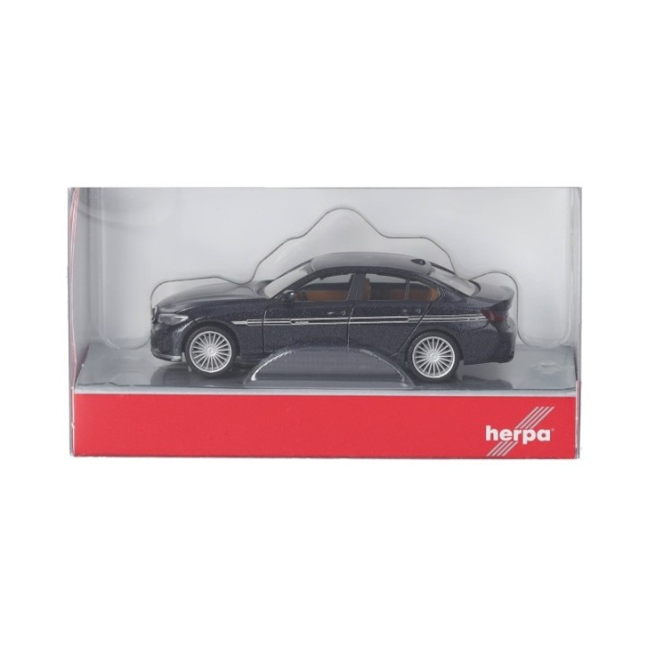 Herpa BMW Alpina B3 Limousine arctic race blue – produktbillede 7