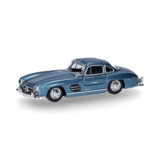 Herpa Mercedes-Benz 300 SL Flügeltürer hellblåmetallic