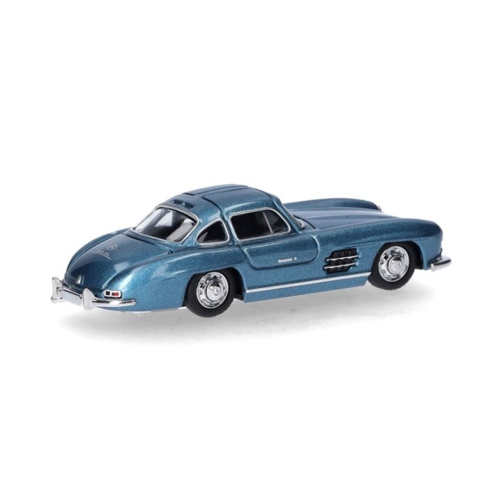 Herpa Mercedes-Benz 300 SL Flügeltürer hellblåmetallic – produktbillede 2