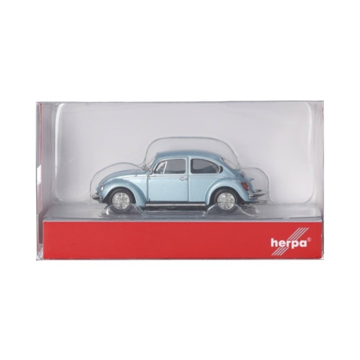 Herpa VW Käfer 1303 marathonblå metallic – produktbillede 5