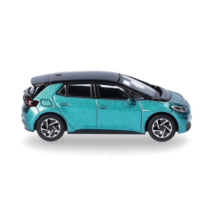 Herpa VW ID. 3 makena-türkis metallic (Dach sort) – produktbillede 3