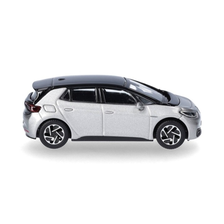 Herpa VW ID. 3 scale silver metallic – produktbillede 3