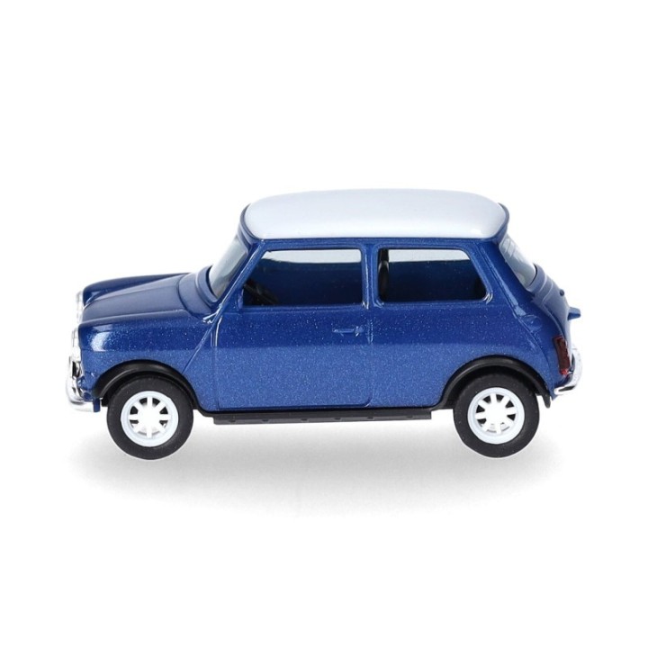 Herpa Mini Cooper Rechtslenker thaiti blue – produktbillede 4