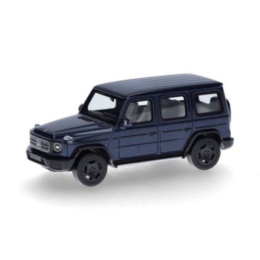 Herpa Mercedes-Benz G 580 mit EQ-Technologie (N465) sodalitblåmetallic