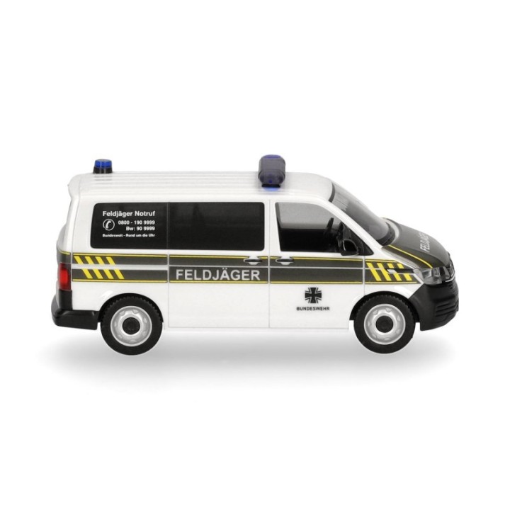 Herpa VW T6.1 Bus Feldjäger hvid – produktbillede 3