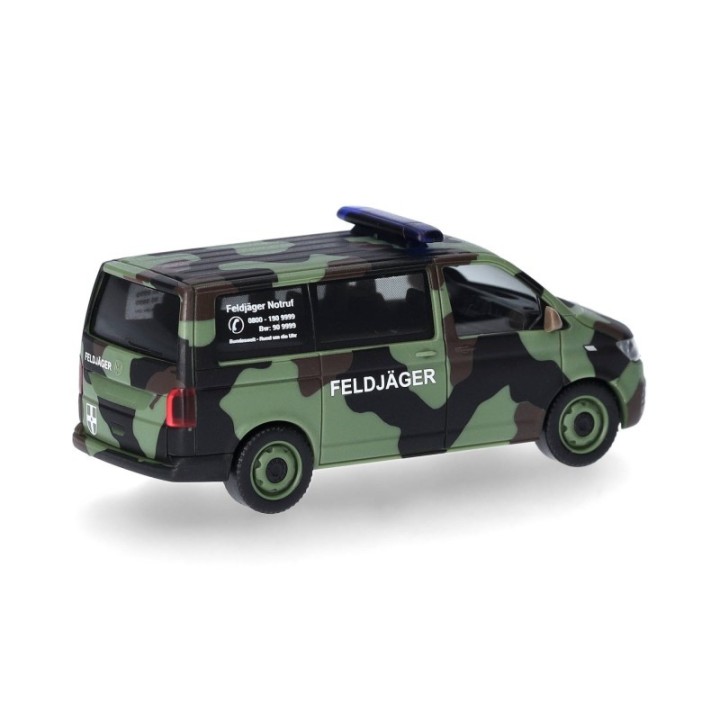 Herpa VW T 6.1 Bus Feldjäger Flecktarn – produktbillede 2